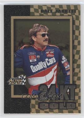 1997 Pinnacle Action Packed - 24 Karat Gold #8 - Dale Jarrett