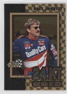 1997 Pinnacle Action Packed - 24 Karat Gold #8 - Dale Jarrett