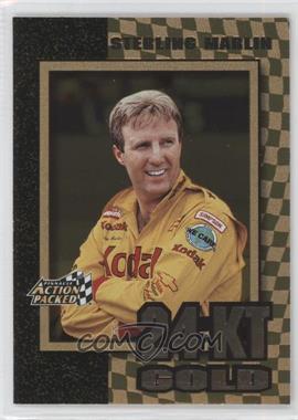 1997 Pinnacle Action Packed - 24 Karat Gold #9 - Sterling Marlin