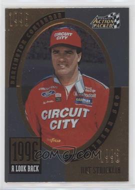1997 Pinnacle Action Packed - [Base] #60 - 1996 A Look Back - Hut Stricklin