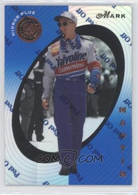 1997 Pinnacle Certified - [Base] - Mirror Blue #6 - Mark Martin