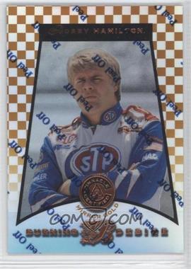 1997 Pinnacle Certified - [Base] - Mirror Gold #96 - Burning Desire - Bobby Hamilton