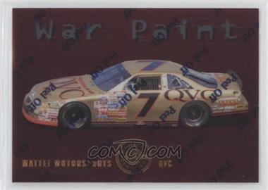 1997 Pinnacle Certified - [Base] - Red #88 - War Paint - Geoff Bodine