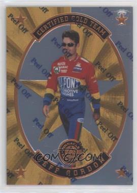 1997 Pinnacle Certified - Certified Team - Mirror Gold #2 - Jeff Gordon