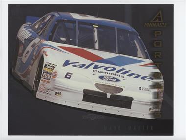 1997 Pinnacle Portraits - 8 x 10 - Foil #MM4 - Mark Martin