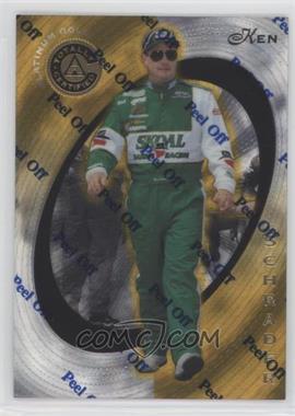 1997 Pinnacle Totally Certified - [Base] - Platinum Gold Promo #30 - Ken Schrader /49