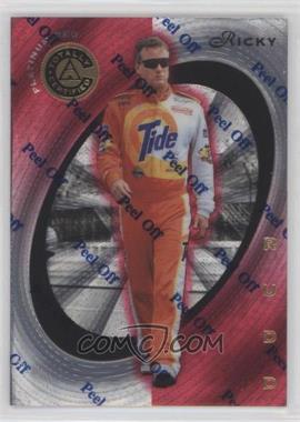 1997 Pinnacle Totally Certified - [Base] - Platinum Red Missing Serial Number #10 - Ricky Rudd /2999