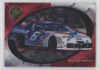 1997 Pinnacle Totally Certified - [Base] - Platinum Red Missing Serial Number #40 - #6 Roush Racing /2999