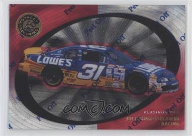 1997 Pinnacle Totally Certified - [Base] - Platinum Red Missing Serial Number #48 - #31 Richard Childress Racing /2999