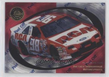 1997 Pinnacle Totally Certified - [Base] - Platinum Red Missing Serial Number #63 - #98 Cale Yarborough Motorsports /2999