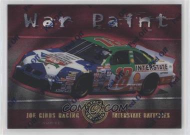 1997 Pinnacle Totally Certified - [Base] - Platinum Red Missing Serial Number #77 - War Paint - Bobby Labonte /2999