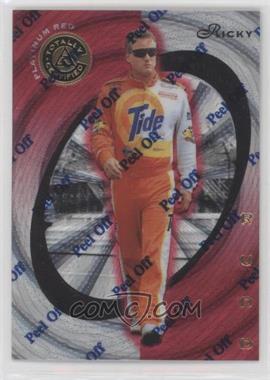 1997 Pinnacle Totally Certified - [Base] - Platinum Red Promo #10 - Ricky Rudd