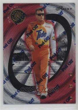 1997 Pinnacle Totally Certified - [Base] - Platinum Red Promo #10 - Ricky Rudd