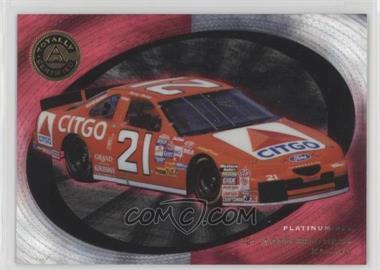 1997 Pinnacle Totally Certified - [Base] - Platinum Red #55 - #21 Wood Brothers Racing /2999