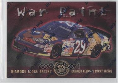 1997 Pinnacle Totally Certified - [Base] - Platinum Red #84 - War Paint - Jeff Green /2999