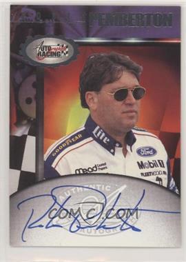 1997 Score Board Autographed Racing - Autographs #_ROPE - Robin Pemberton