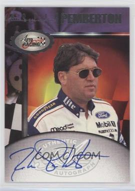 1997 Score Board Autographed Racing - Autographs #_ROPE - Robin Pemberton