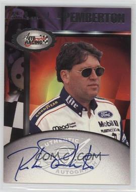 1997 Score Board Autographed Racing - Autographs #_ROPE - Robin Pemberton