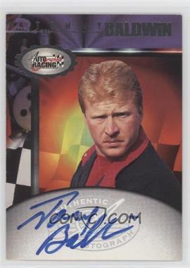 1997 Score Board Autographed Racing - Autographs #_TOBA - Tommy Baldwin