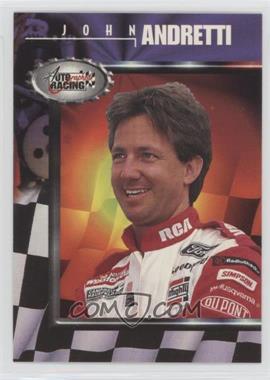 1997 Score Board Autographed Racing - [Base] #28 - John Andretti