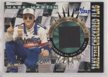 1997 Score Board Autographed Racing - Take the Checkered Flag #TF2 - Mark Martin /325