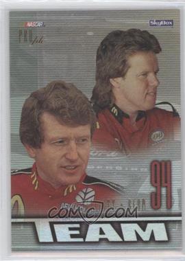 1997 SkyBox NASCAR Profile - Team #T8 - Bill Elliott, Mike Beam