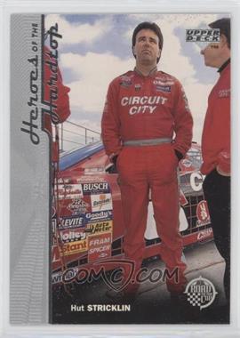 1997 Upper Deck Road to the Cup - [Base] #24 - Hut Stricklin [EX to NM]