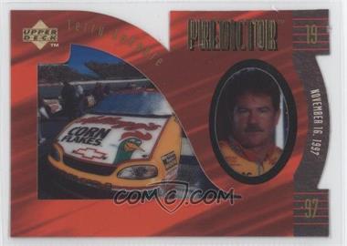 1997 Upper Deck Road to the Cup - Predictor Plus - Cel Die-Cut #PR27 - Terry Labonte