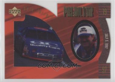 1997 Upper Deck Road to the Cup - Predictor Plus - Die-Cut Cel Winner #PR3 - Dale Jarrett