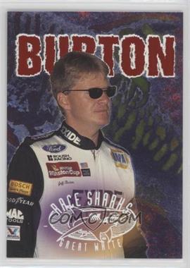 1997 Wheels Race Sharks - [Base] - Great White #18 - Jeff Burton
