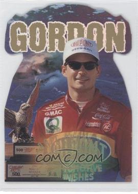 1997 Wheels Race Sharks - [Base] - Hammerheads Die-Cut #36 - Jeff Gordon