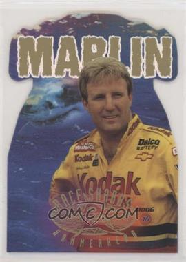 1997 Wheels Race Sharks - [Base] - Hammerheads Die-Cut #7 - Sterling Marlin