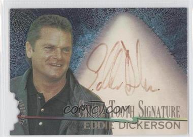 1997 Wheels Race Sharks - Shark Tooth Signatures - First Bite #ST23 - Eddie Dickerson /1200