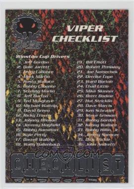 1997 Wheels Viper - [Base] #81 - Checklist - Cards 1-82