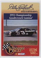 Winner's Circle Lifetime Series - Dale Earnhardt's Car 1993 [EX to NM]