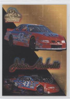 1998 Press Pass Premium - [Base] #24 - John Andretti /650