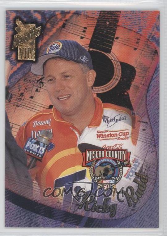 1998 Press Pass VIP - NASCAR Country #NC 8 - Ricky Rudd