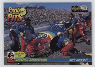 1998 Upper Deck Collector's Choice - [Base] #88 - Perils of the Pits - Jeff Gordon