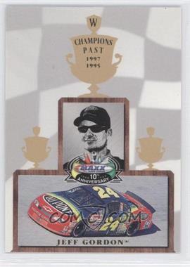 1998 Upper Deck Maxx 10th Anniversary - Champions Past #CP1 - Jeff Gordon