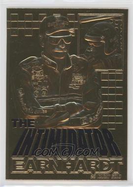 1999-01 Bleachers 23K Gold - [Base] #_DEIN - Dale Earnhardt (The Intimidator Black)