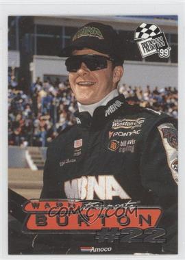 1999 Press Pass - [Base] #20 - Ward Burton