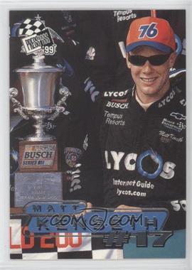 1999 Press Pass - [Base] #38 - Matt Kenseth