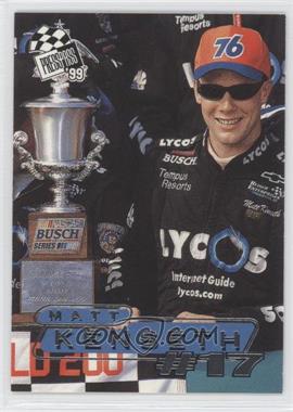 1999 Press Pass - [Base] #38 - Matt Kenseth