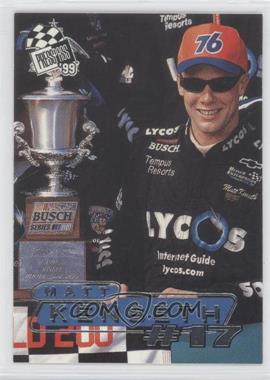 1999 Press Pass - [Base] #38 - Matt Kenseth