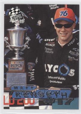 1999 Press Pass - [Base] #38 - Matt Kenseth