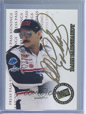 1999 Press Pass - Signings - Gold #_DAEA - Dale Earnhardt /100