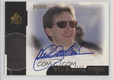 1999 SP Authentic - Sign of the Times #JA - John Andretti