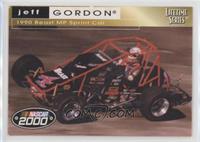 Jeff Gordon (Horizontal, 1990 Sprint Car)