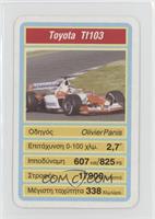 Toyota Tf103 - Olivier Panis