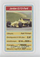 Jordan EJ13-Ford - Ralf Firman